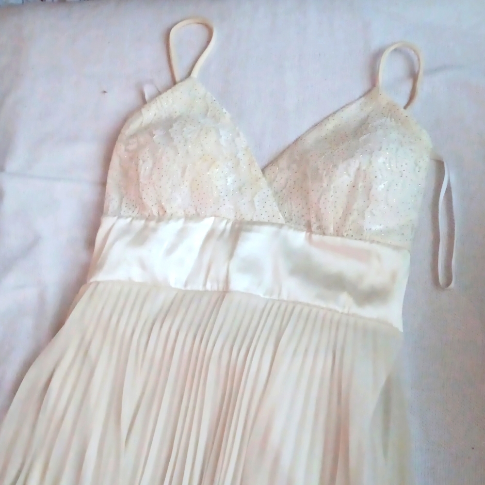 White short dress.